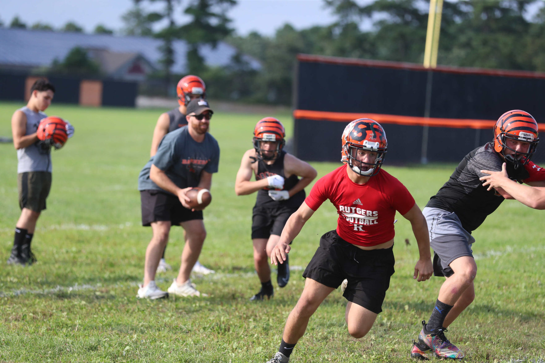 Barnegat Football Practice